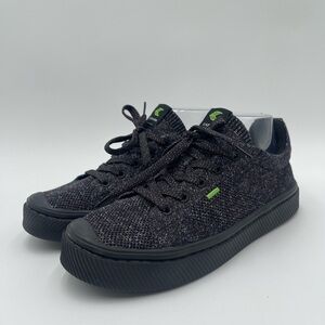 CARIUMA IBI Low Gray Stone Bamboo Knit Sneakers Women’s 7 Men’s 5.5 Shoes